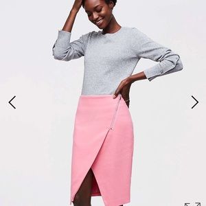 NWT Loft pink skirt size 2